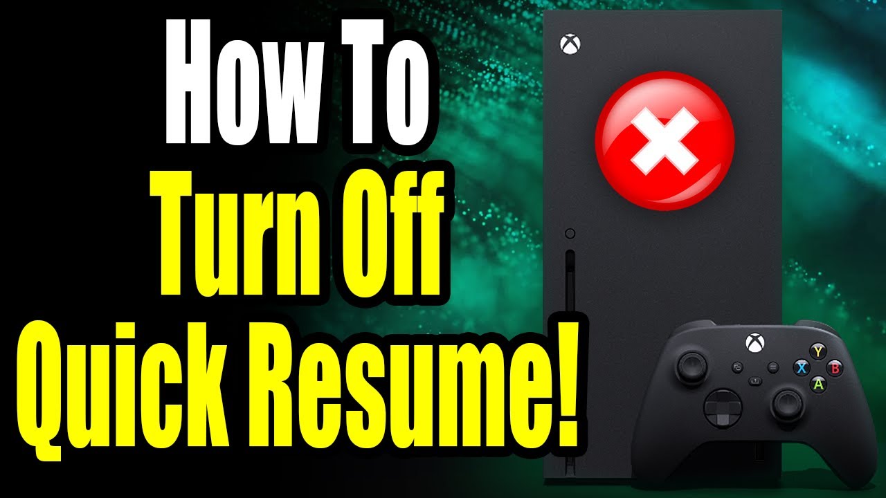 Как отключить Quick Resume для игр на Xbox Series S/X (для начинающих!)