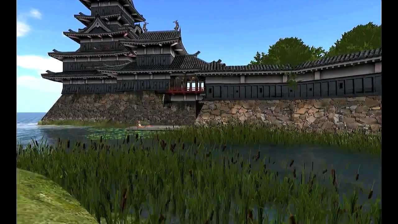 Matsumoto Castle Complex located on Japan Chubu in Second Life