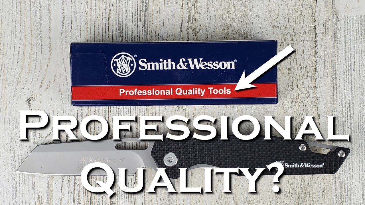 Smith And Wesson Sideburn Folding Knife Video #S&W #sideburn #knife