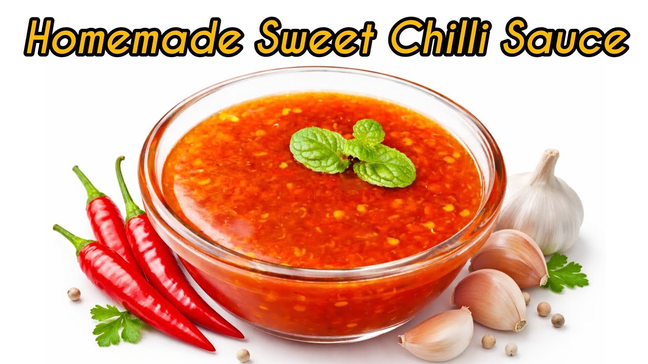 Sweet Chilli Sauce Recipe | Homemade Chilli Sauce Recipe | Easy cooking and tips