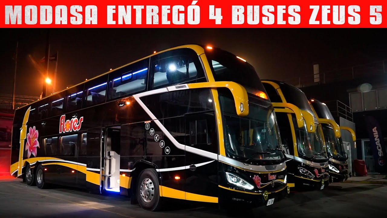 ¡𝗠𝗼𝗱𝗮𝘀𝗮 𝗘𝗻𝘁𝗿𝗲𝗴𝗮 𝗹𝗼𝘀 𝗜𝗺𝗽𝗿𝗲𝘀𝗶𝗼𝗻𝗮𝗻𝘁𝗲𝘀 𝗕𝘂𝘀𝗲𝘀 𝗭𝗲𝘂𝘀 𝟱 𝗮 𝗧𝗿𝗮𝗻𝘀𝗽𝗼𝗿𝘁𝗲 𝗙𝗹𝗼𝗿𝗲𝘀!