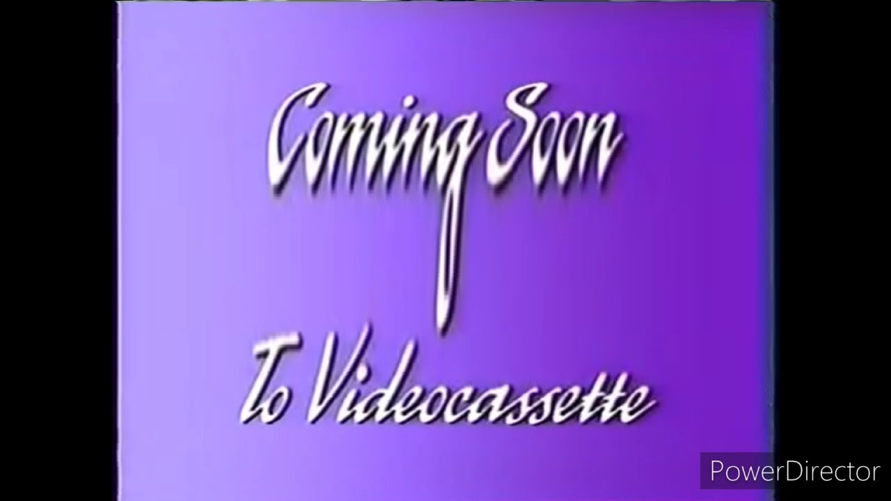 Mess Up Around with Coming Soon to Videocassette (Fancy Handwriting Variant)