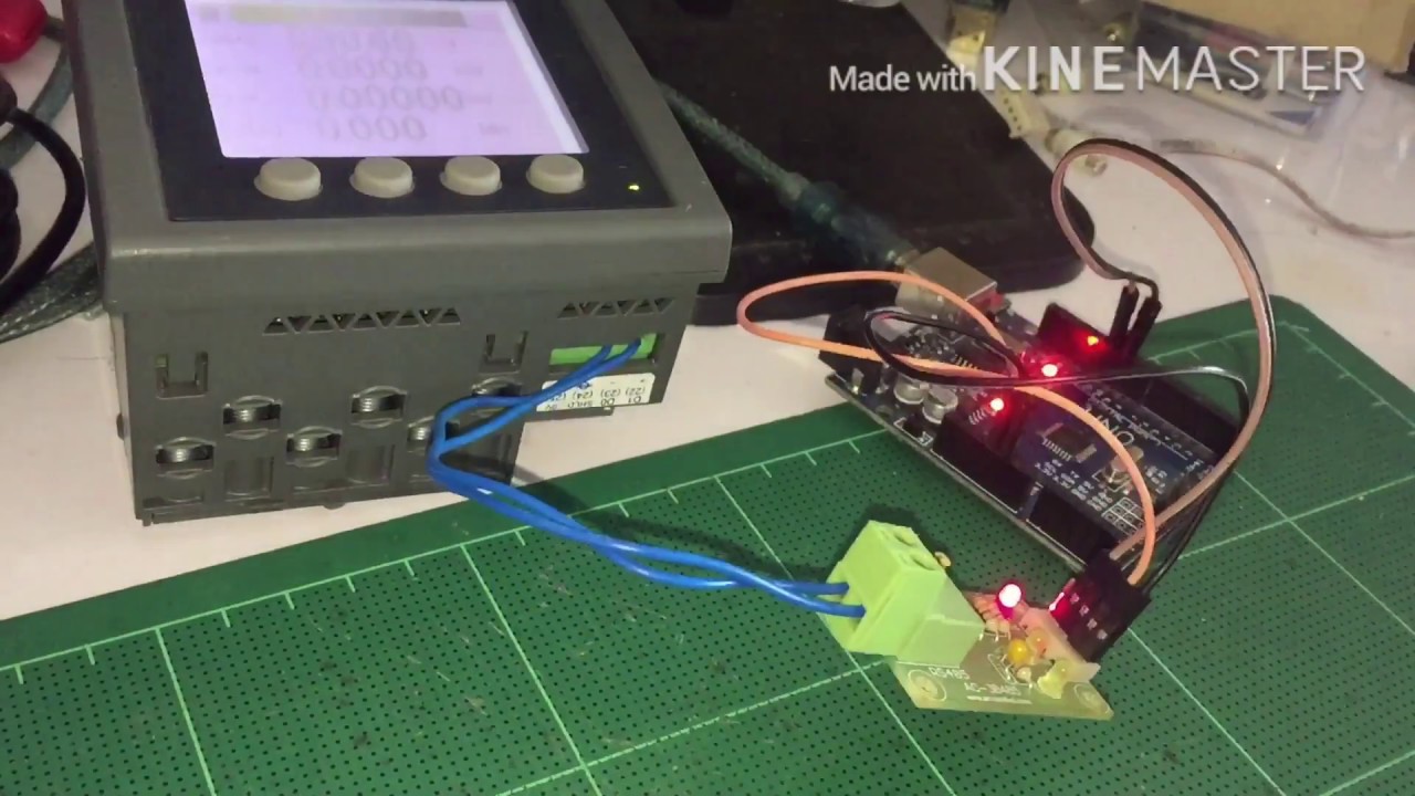Arduino Master Slave RS485 MODBUS RTU Schneider electric EasyLogic PM2200 PM2300