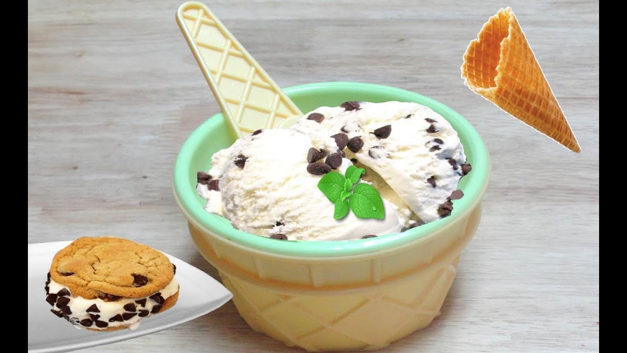 Any Ice Cream Without Ice Cream Maker Video Recipe by Bhavna