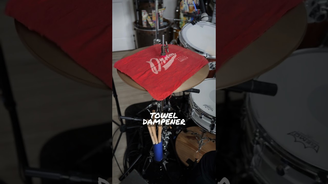 Did dampening the hi-hats make a difference? #shorts #short #hihats #damper #tone #sounds #create