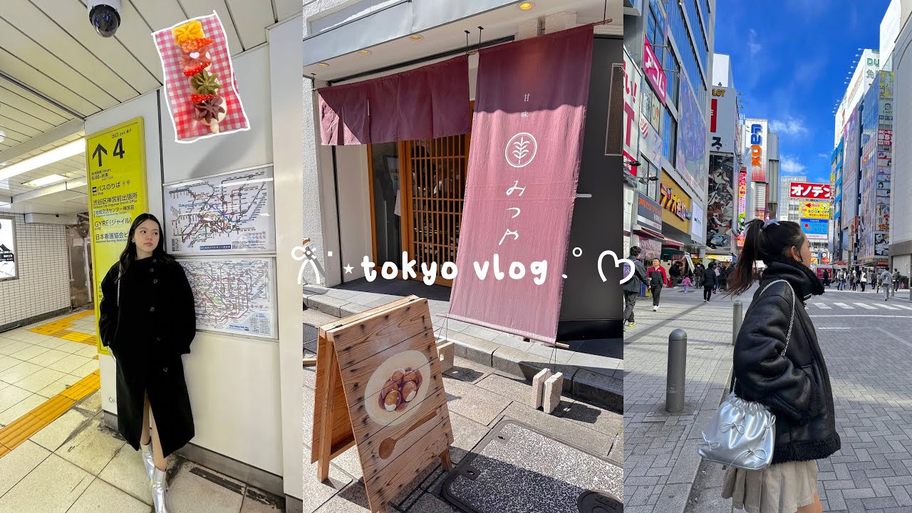 TOKYO VLOG౨ৎ tudo o que eu como em 2 dias em tokyo,asakusa,harajuku,muita comida...etc🍡