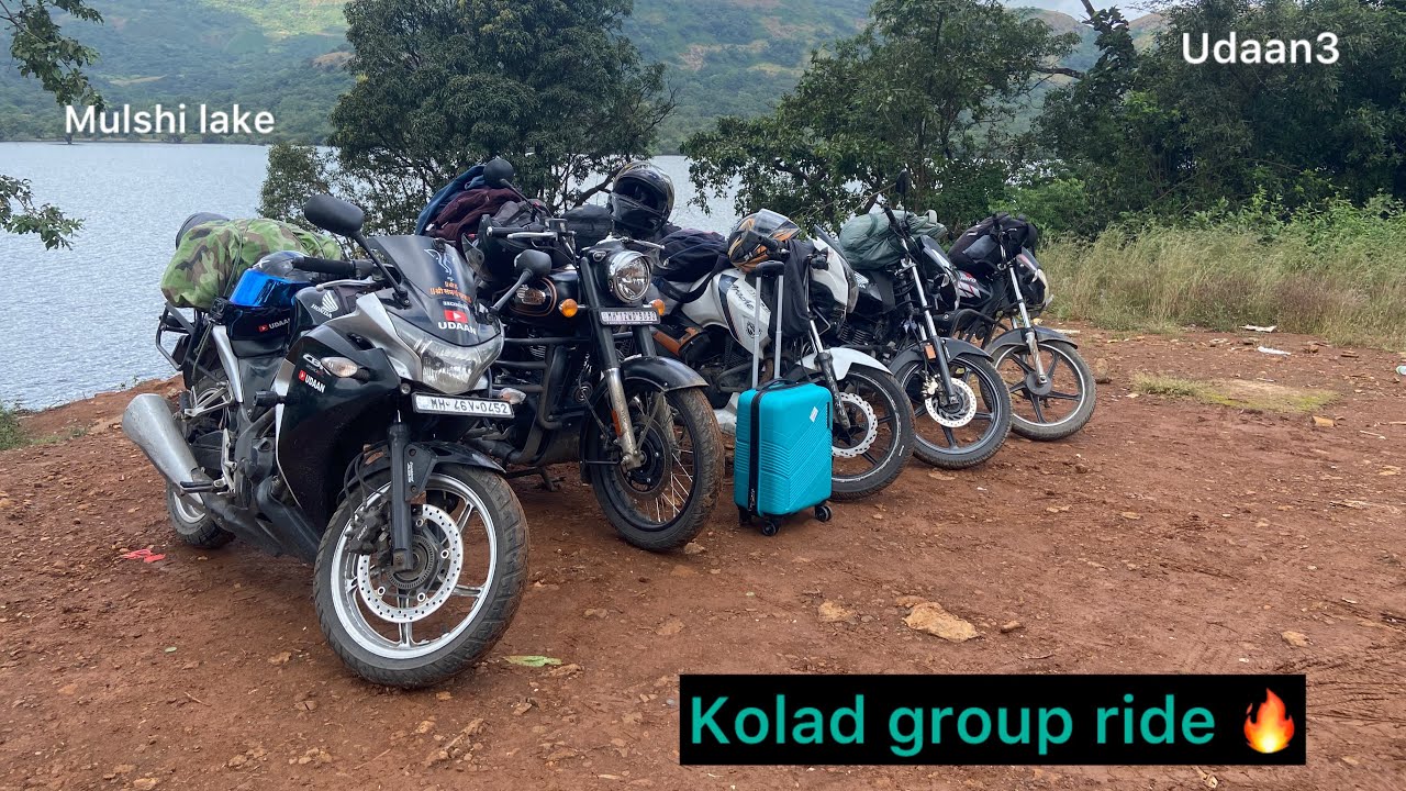 Kolad Group Ride 🔥 #youtubevideos #marathivlog #punekar #biketrip 