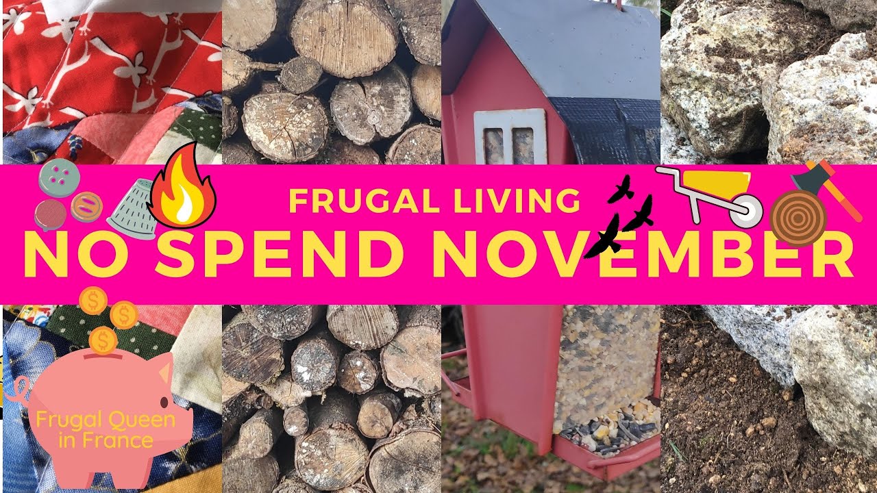 Frugal Living - No Spend November - A Week at Home Getting Stuff Done - #frugal #home #wood #nospend