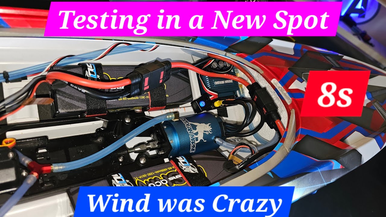 Traxxas Spartan on 8s, Oxidean Motor/ Esc Combo 200Amp 1650Kv 6 Pole.