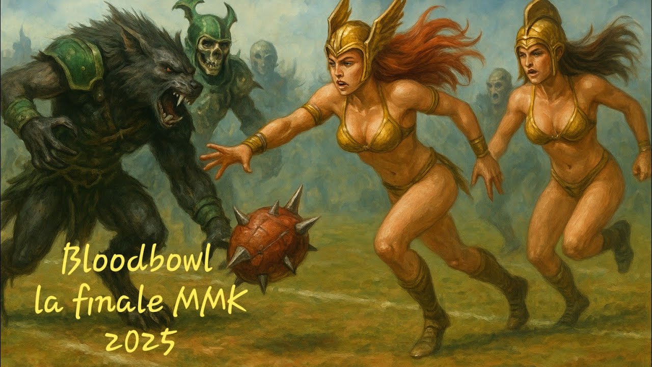[Bloodbowl] Finale league MMK 2025  Tof vs Kikibelouve