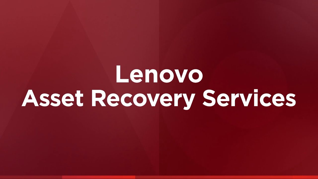 Услуги по восстановлению активов Lenovo в 2025 году