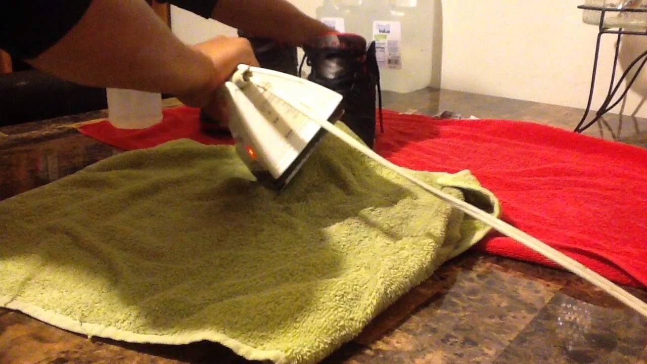Remove Creases From Your Sneakers (Suede)