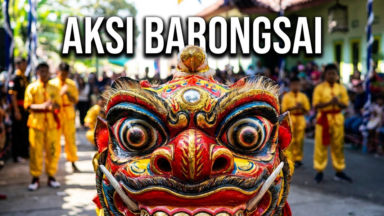 Kungfu Barongsai - Burok Mjm Live Purwasari Garawangi Kuningan [01-08-2019]
