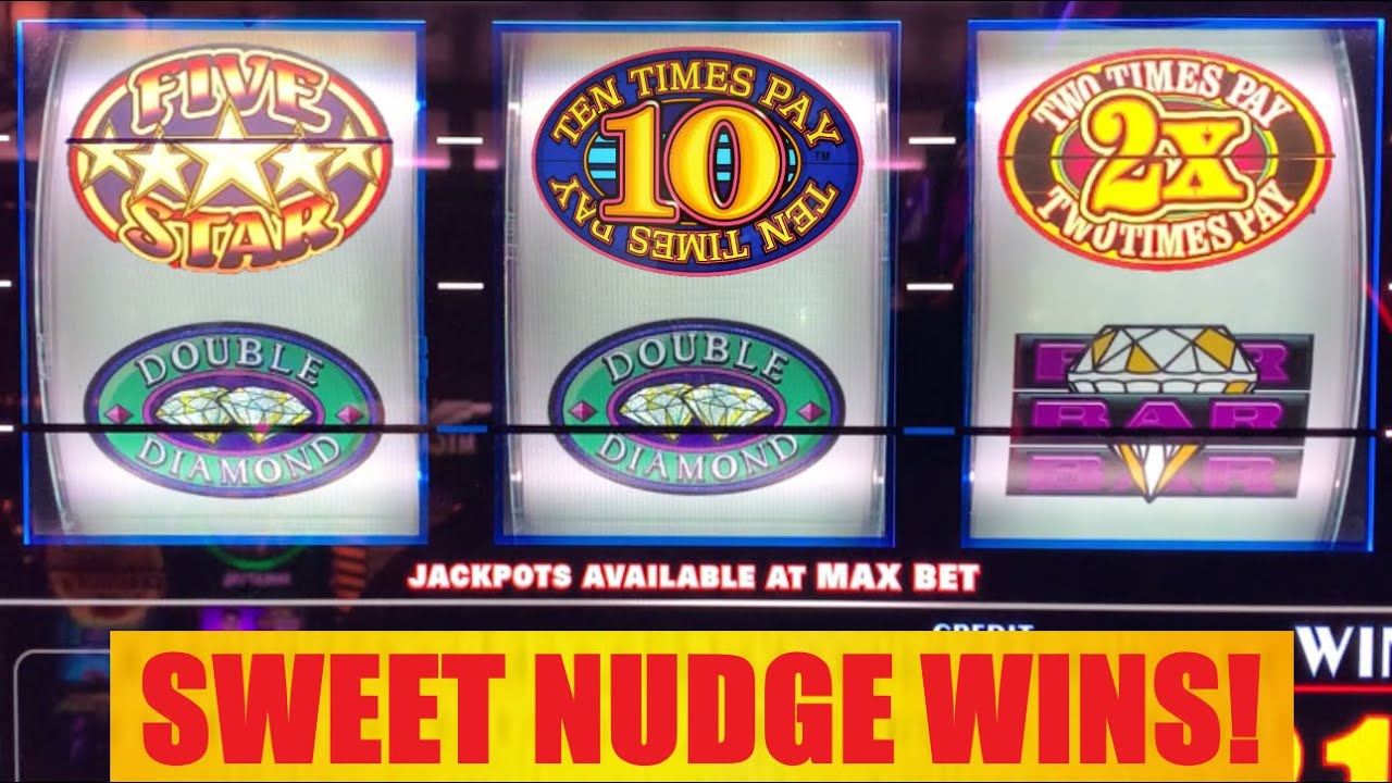 9 Line Double Diamond Deluxe for the Win! 10 Times Pay + Five Star + Double 3x 4x 5x Dollars slots!