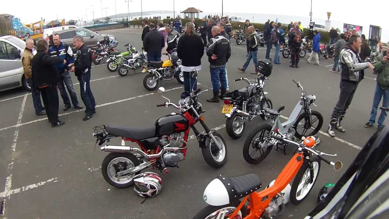 Monkey Bikes by the Shanklin Esplanade on the Isle of Wight