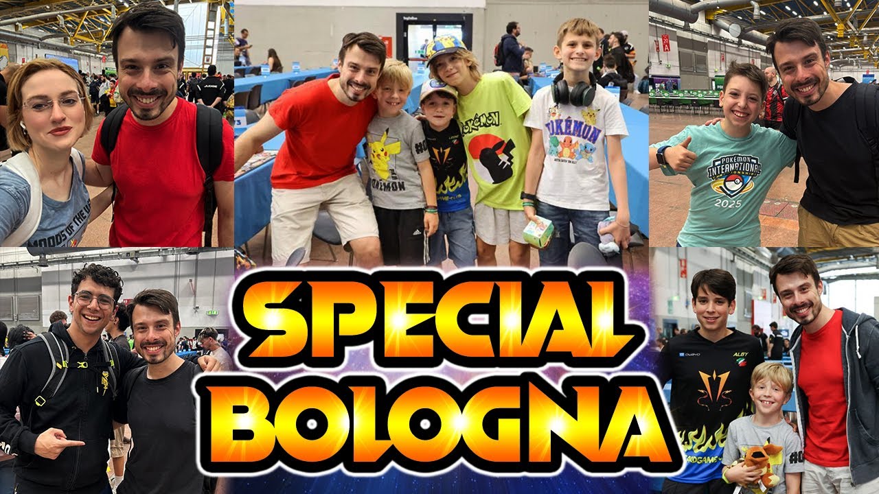 VLOG SPECIAL BOLOGNA 2025! Il torneo di carte Pokemon più grande d'Italia! | Il Covo di Weavile