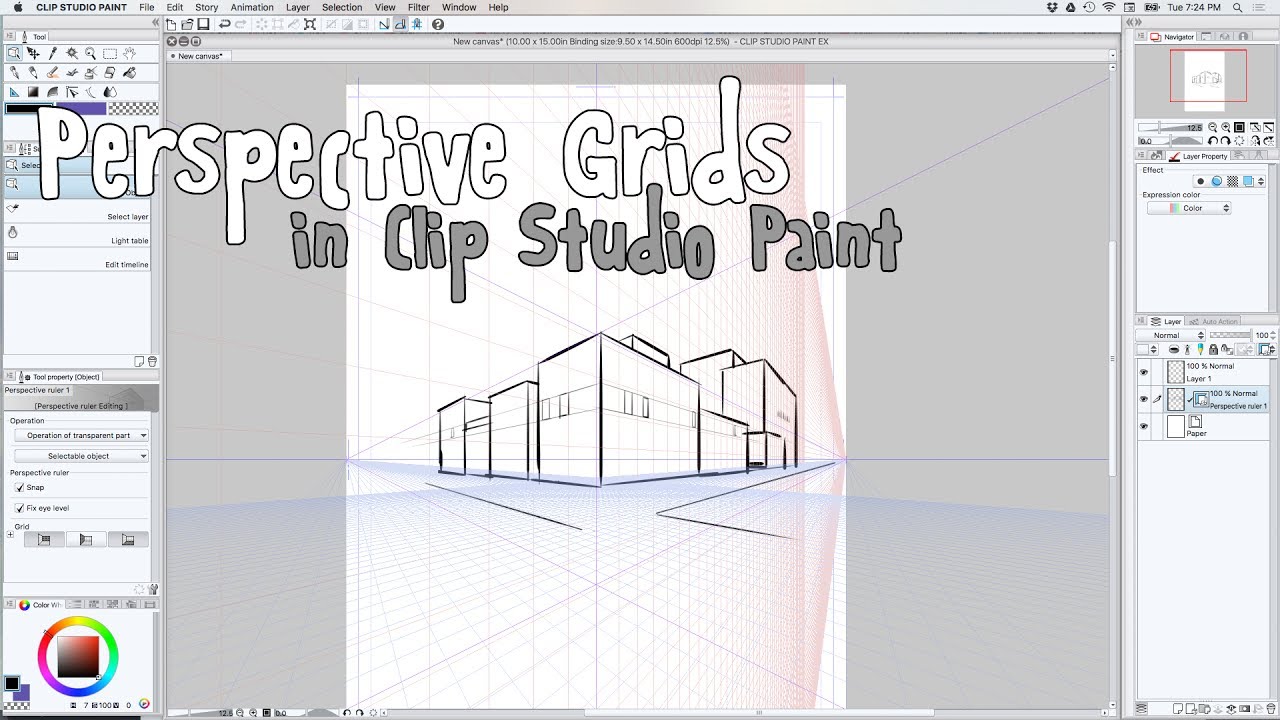CSP Perspective Grid Mini Tutorial
