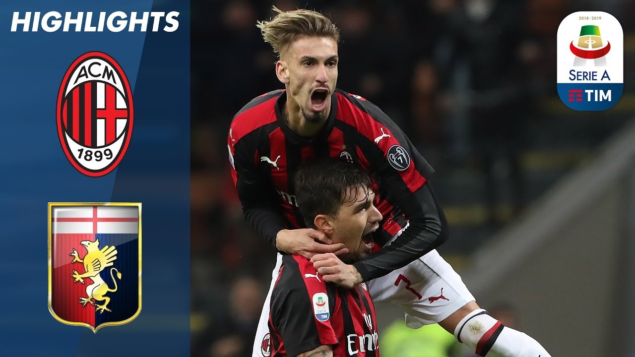 Milan 2-1 Genoa | Gol decisivo di Romagnoli al 91esimo! | Serie A