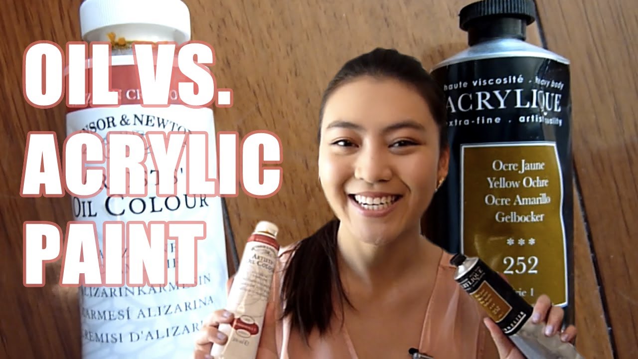 Acrylic vs. Oil Paint | LittleArtTalks