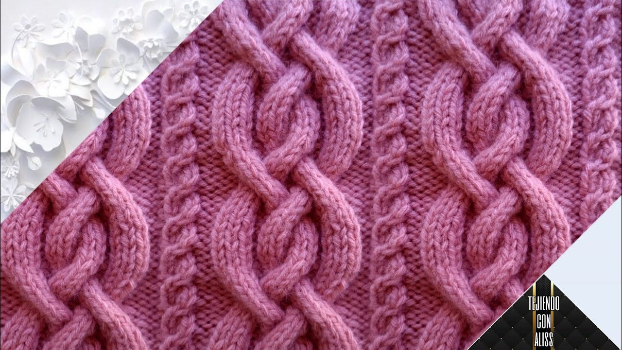 #306 - TEJIDO A DOS AGUJAS / knitting patterns / Alisson Aldave