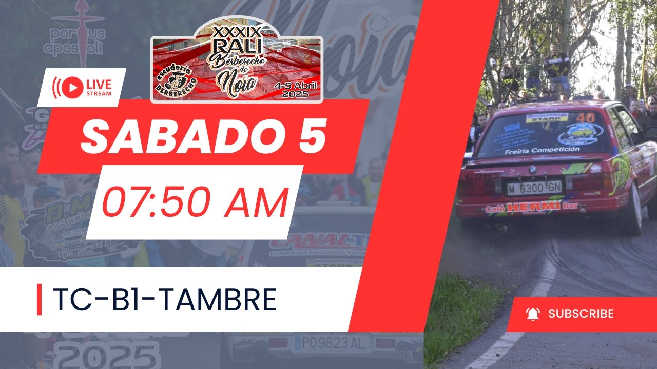 TC B1- TAMBRE XXXIX RALI BERBERECHO DE NOIA 2025 // #014