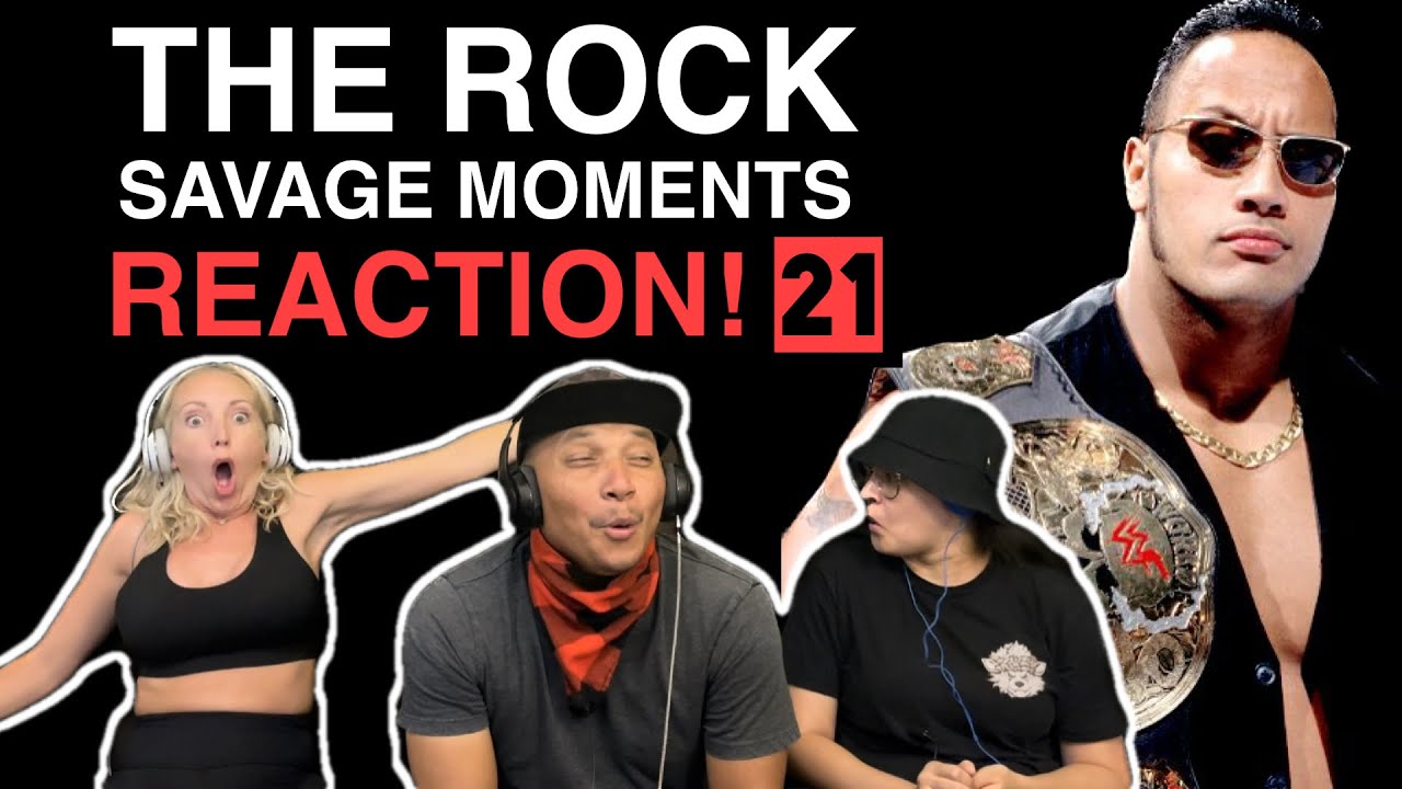 THE ROCK Savage Moments 21 - Reaction!