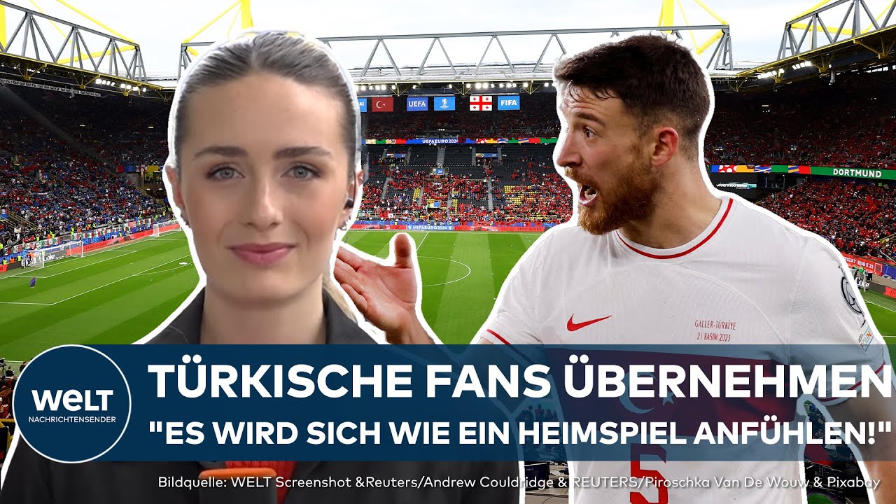 EM 2024: Salih Özcan vor Heimpublikum - Türkische Fans lassen Dortmunds Gelbe Wand rot leuchten!