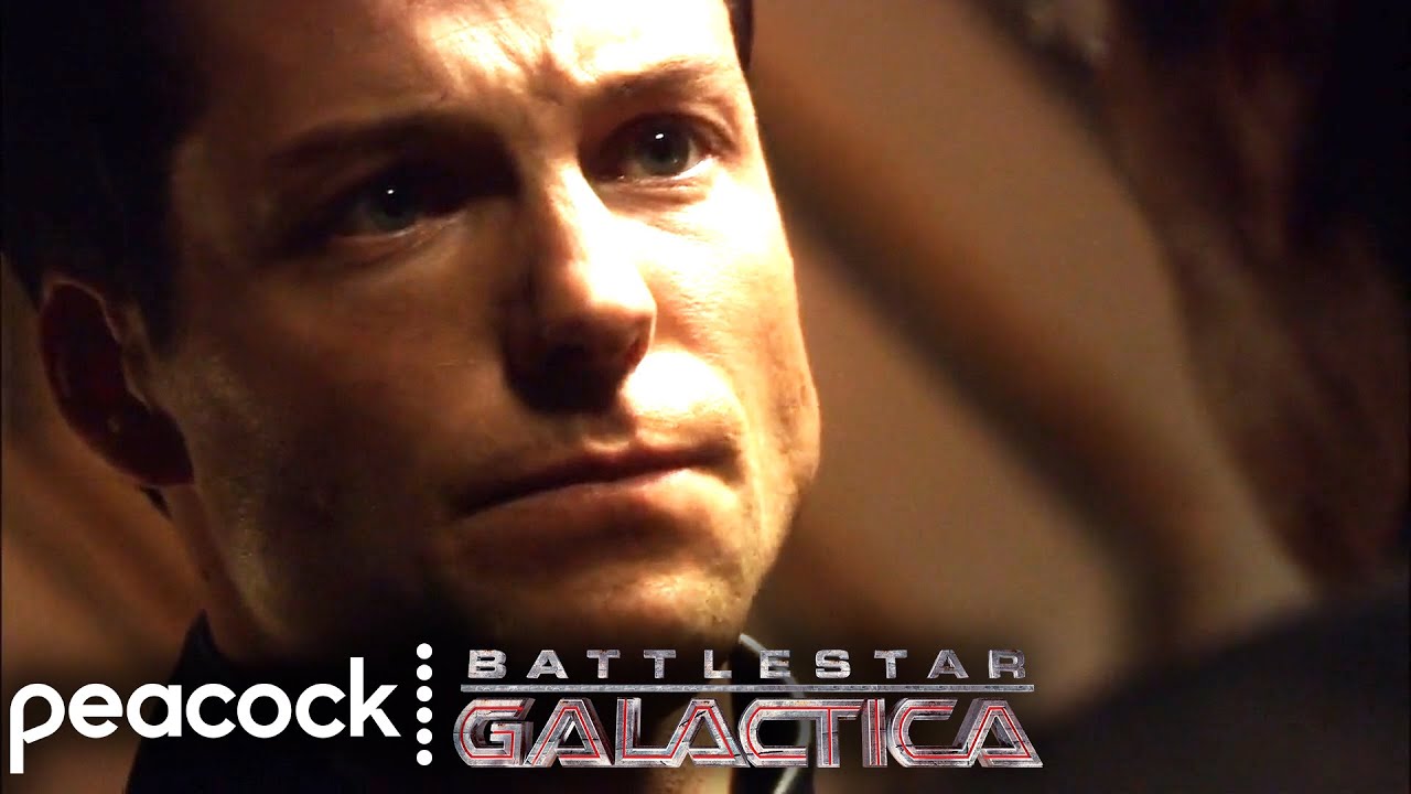 Battlestar Galactica | Apollo Becomes Commander of The Pegasus