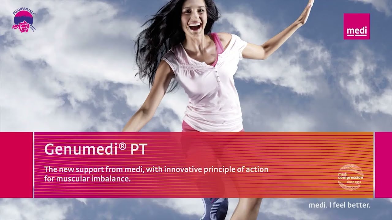 Genumedi PT: Advanced Knee Support | Exclusively Available at Pushpanjali Medi India from @mediDe