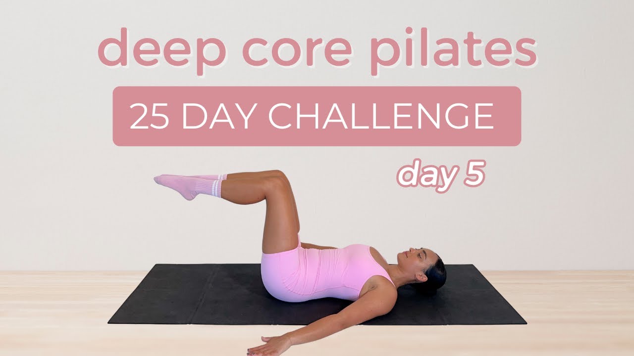 15 MIN Pilates | 25-Day Challenge | DAY 5 (Deep Core & Ab Workout, No Equipment)