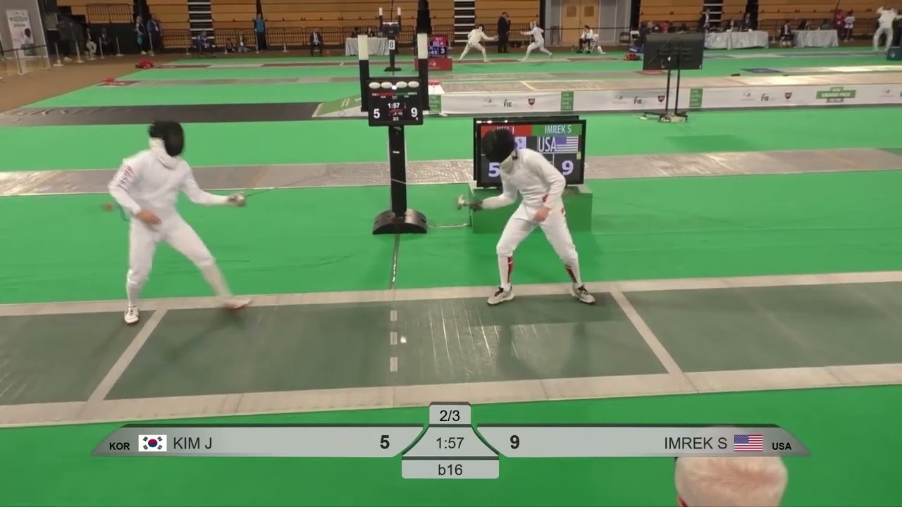 Doha Grand Prix 2024 SME - L16 - Kim Jaewon KOR v Sam Imrek USA