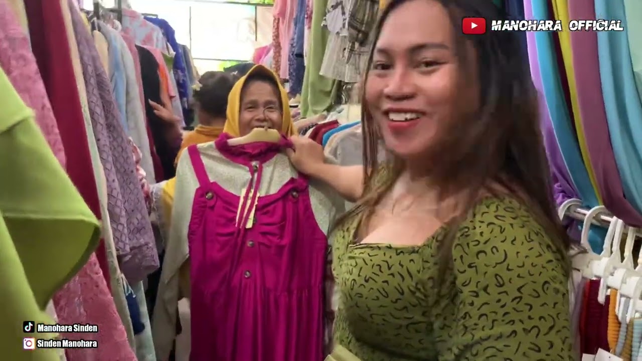NUKOKNE CAWETT DAN BAJU GAMIS MBAK AMANAH KARO MAK SAWI GAES...