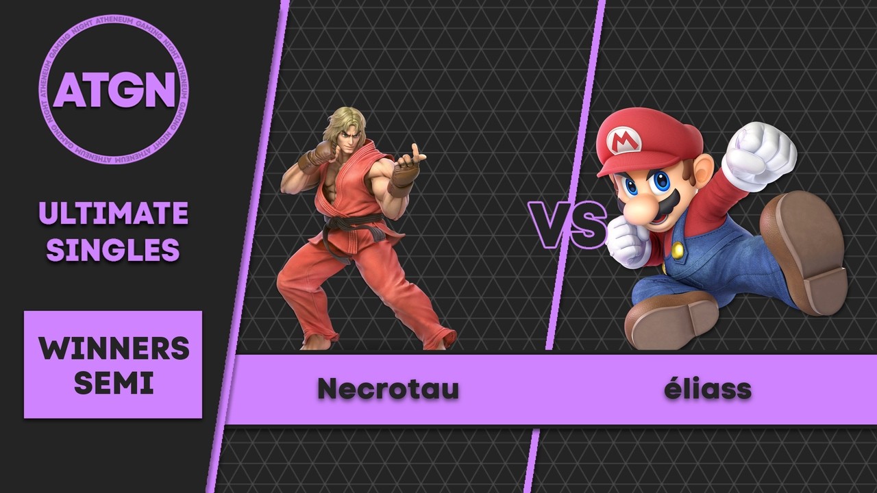 ATGN S8 #6 - Top 16 Winners Semi-Final - Necrotau (Ken) VS éliass (Mario)