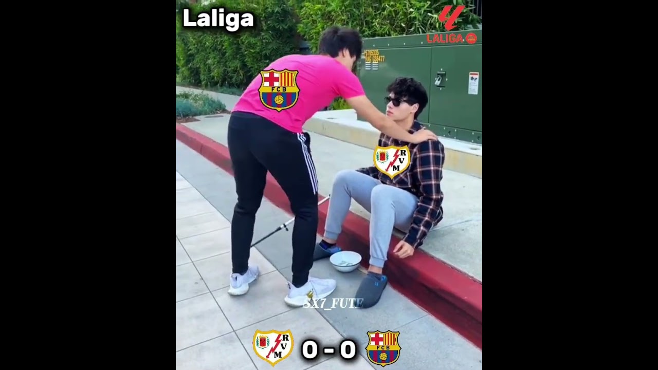 Barcelona vs Rayo Vallecano 😮&zwj;💨 #usa #laliga