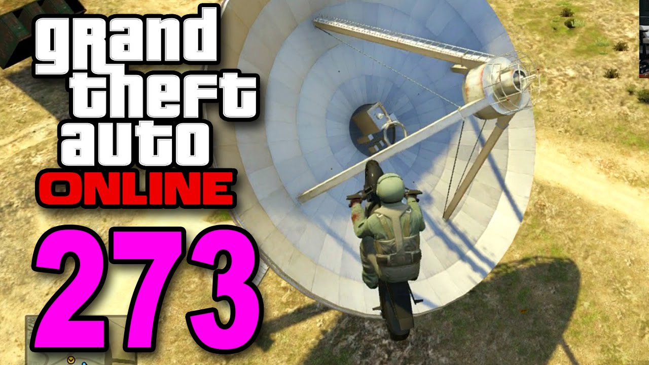 Grand Theft Auto 5 Multiplayer - Part 273 - Satellite Jumping (GTA Online Let's Play)