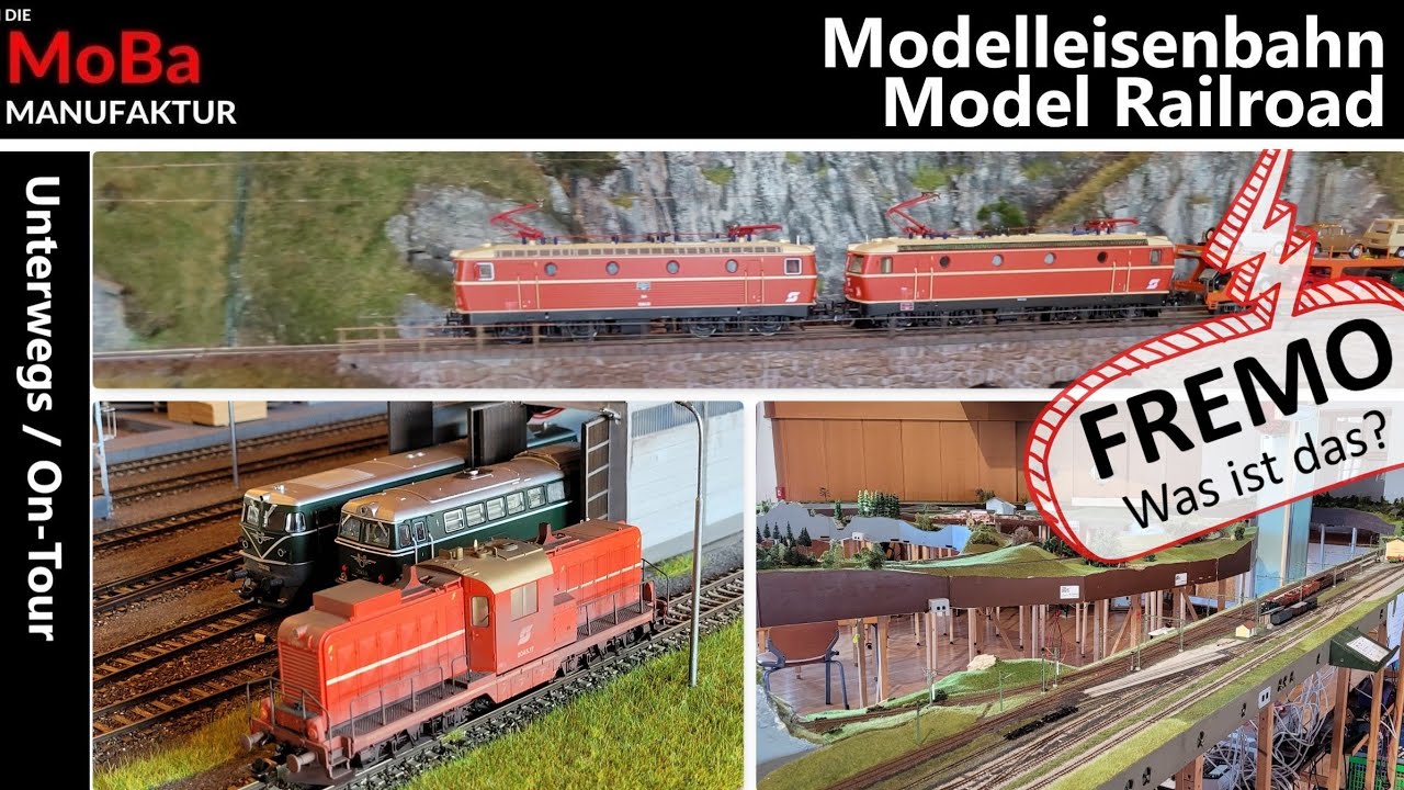Modelleisenbahn H0 - Eindrücke von meinem ersten FREMO besuch beim MEC Kitzbuehler Alpen