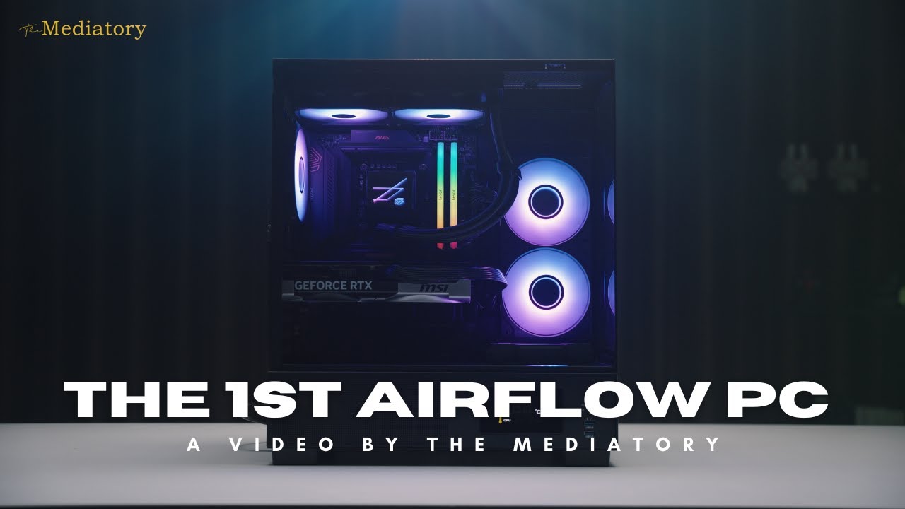 Building a new PC for Editor| RTX 5070 | ASMR Airflow and New Case Designs