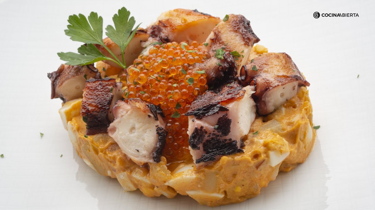 Ensaladilla con huevas de trucha: tu receta de ensaladilla para esta temporada con Joseba Arguiñano