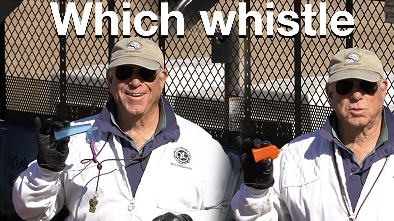 Which is the Loudest Whistle?  A very unscientific conclusion - Bill Hillmann