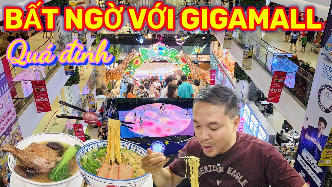 BẤT NGỜ VỚI GIGAMALL THỦ ĐỨC - MÌ VỊT TIỀM HONGKONG QUÁ NGON || NIck Nguyen