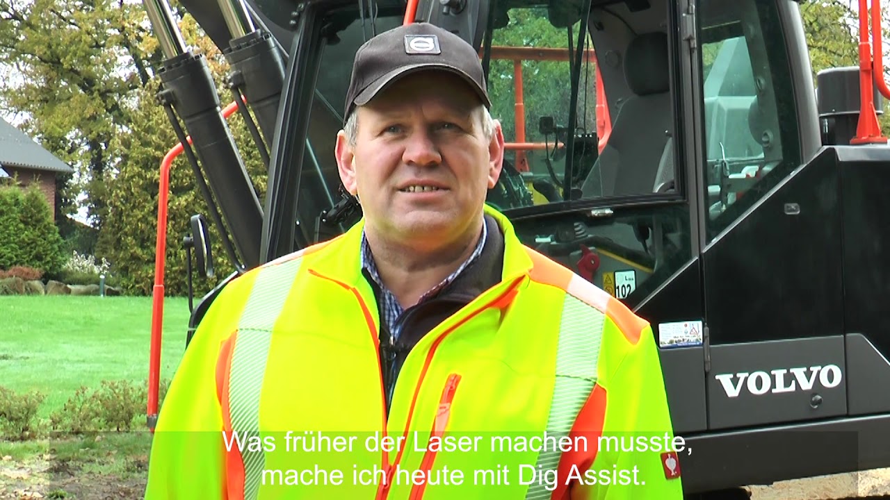 Volvo-Raupenbagger EC220E mit Dig Assist - Wilhelm Henn Straßen- und Tiefbau