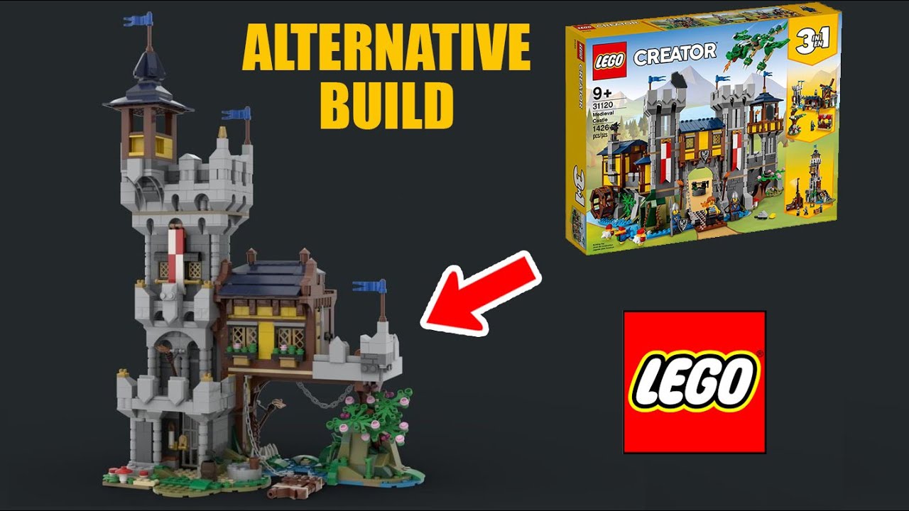 Lego Medieval River Outpost | Beautiful Alternative 31120 Build