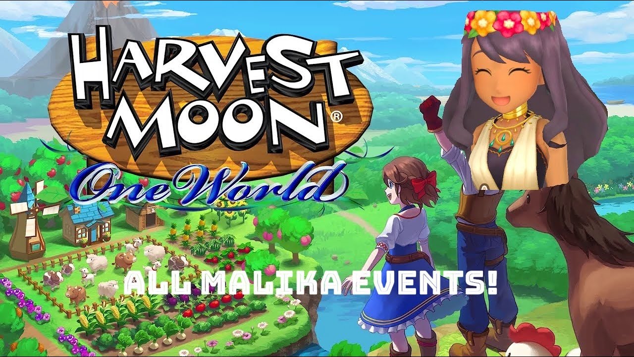 Harvest Moon: One World- Malika All Events, Proposal, and Marriage!