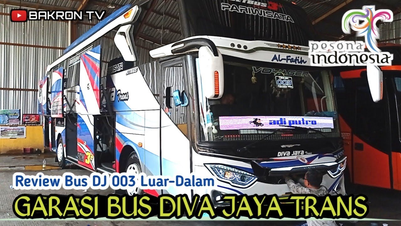 Review Bus DJ 003, Diva Jaya Trans. Bakalrejo Guntur Demak