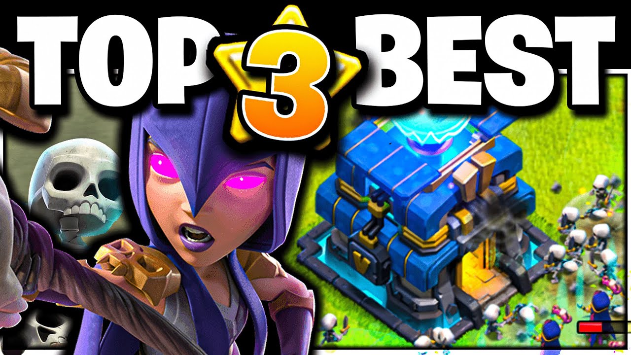Top 3 BEST TH12 Attack Strategies YOU need to Use!