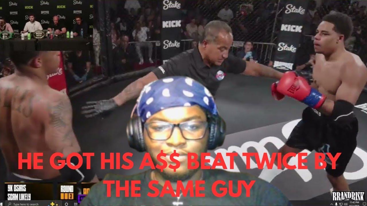 Scam Likely VS Yk Osiris Scam whoop his ass twice now (REACTION)