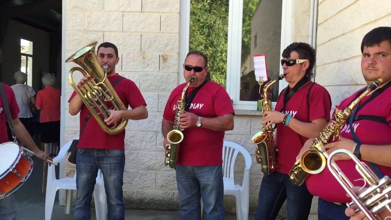 La Charanga Aires del Huerva en Villel de Mesa (sept. 2015)