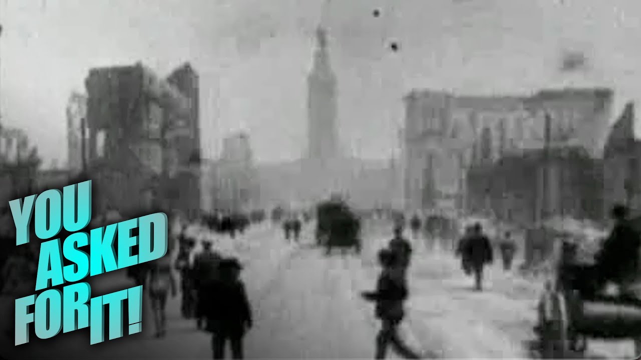 Footage of San Francisco After Massive 1906 Earthquake