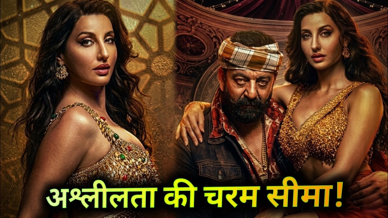 Nora Fatehi & Sanjay Dutt Vulgar Song 🤯 Raksha Unplugged 