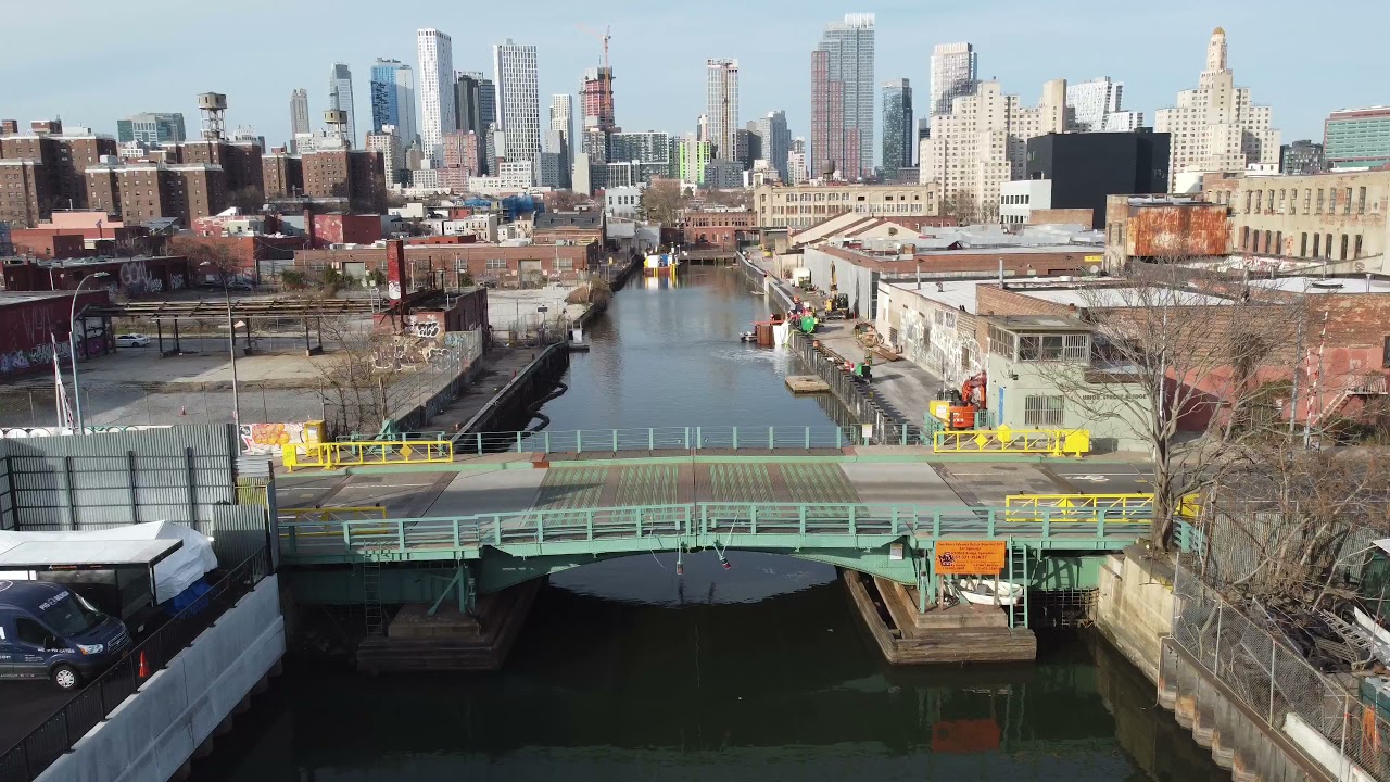 Gowanus Canal Fly Through 4K Drone